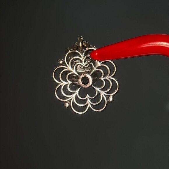 Pandora Marigold Onyx Dangle Clip Charm - Picture 4 of 4